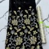 Luxury velvet sequins lace